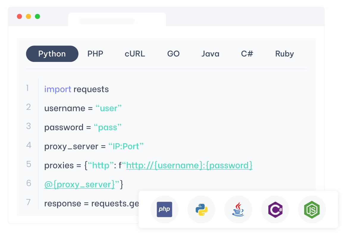 Seamless integration of unlimited traffic proxy